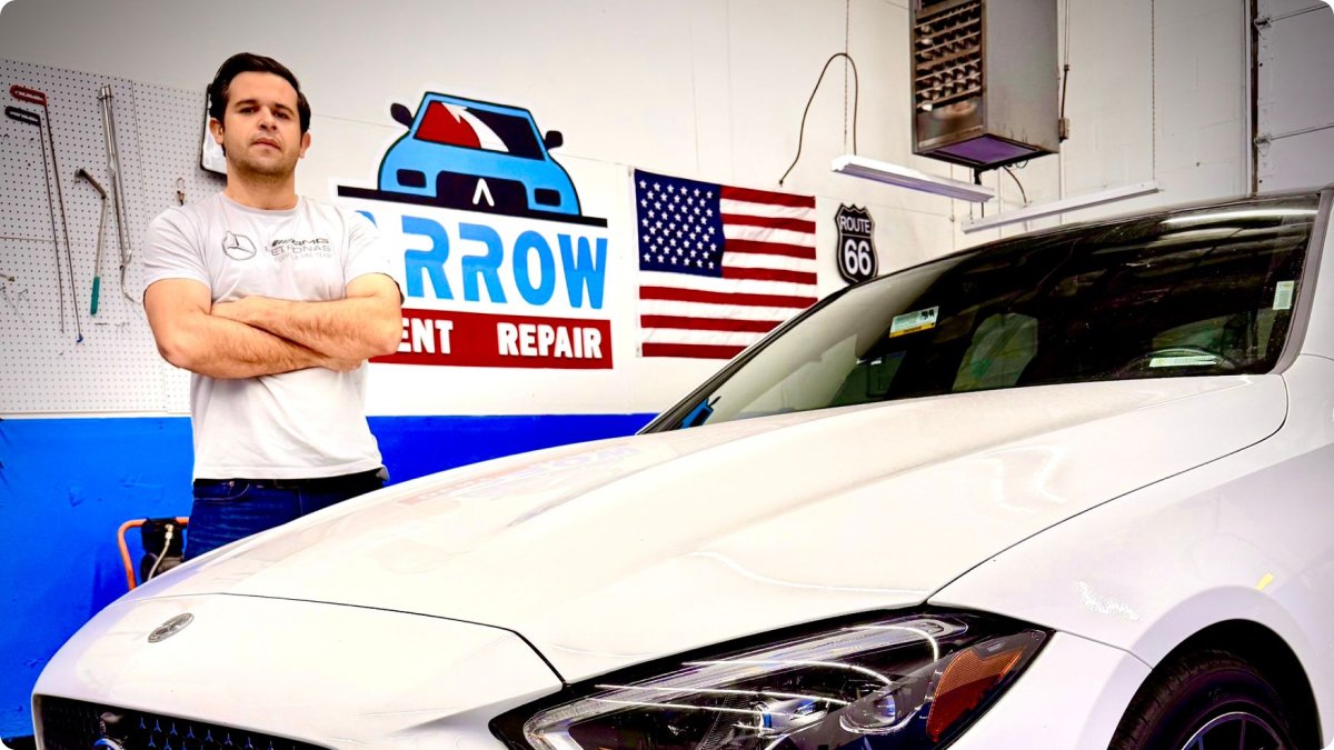 Arrow Dent Repair,  Hopkinton, Massachusetts